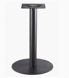 Base Redonda para Mesa de Baño de Cuero Ecológico Estilo Art Deco USA Mairun con Patas y Soporte para Pies - Product Image 3