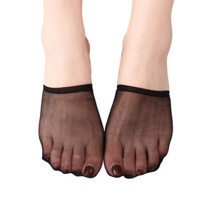 Chaussettes invisibles ultra-fines pour femmes, personnalisées en gros, antidérapantes en silicone, maille transparente, pour l'été - Product Image 3