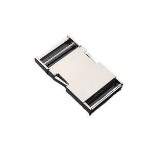 Hebilla de Liberación Lateral Metálica Negra y Plateada de 30 mm para Bolsos, Cierre de Metal Resistente - Product Image 4