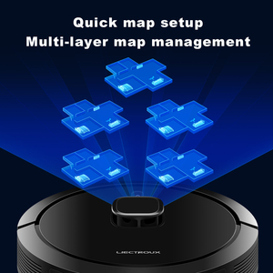 Robot Aspirapolvere Laser di Alta Gamma con Stazione di Auto-Svuotamento, Piano di <span class=keywords><strong>Pulizia</strong></span> Personalizzato tramite App - Product Image 5