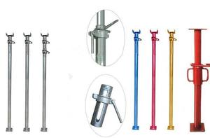 Étais de construction en acier galvanisé à chaud, à poignée ergonomique, réglables pour échafaudages - Product Image 3