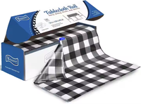 Usine exquise couverture de Table en plastique rouleau imperméable jetable nappe rouleau fête de mariage en plein air pique-nique décor