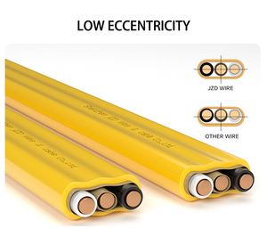 <span class=keywords><strong>Cable</strong></span> <span class=keywords><strong>Romex</strong></span> Tipo NM-B UL719 de JZD, Fabricante OEM/ODM, <span class=keywords><strong>12</strong></span>/2 14/2 10/3 AWG, Cableado Interior para Viviendas con Revestimiento No Metálico - Product Image 4