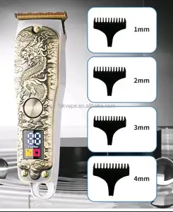 Máquina Cortadora <span class=keywords><strong>de</strong></span> <span class=keywords><strong>Pelo</strong></span> Inalámbrica Profesional para Barbería, Set <span class=keywords><strong>de</strong></span> Peluquería Personalizado para Hombres - Product Image 1