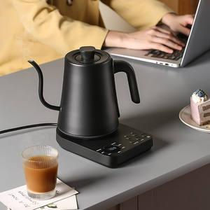 1200W <span class=keywords><strong>teiera</strong></span> per caffettiera a mano 1L bollitore elettrico a collo d'oca con controllo della temperatura a bocca sottile - Product Image 5