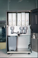 Machine à expresso super automatique professionnelle avec moulin intégré, 2000W, 220VAC, 9 bars de pression, température précise