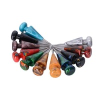 Aiguilles coniques en résine perforées pour papier d'aluminium, accessoires de chicha, 60 cm, fournies par l'usine de luxe