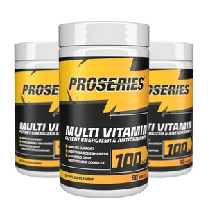 Hot Selling OEM 1000mg Natural Organic Customized Formula Multivitamin Vitamin Complex Mineral Tablets Multivitamins