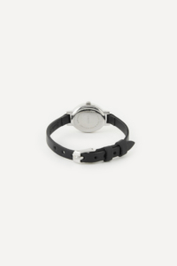 Reloj de Pulsera de Cuero Clásico Ellipse GBHW, Reloj de Cuarzo de Lujo Plateado y Negro, Elegante Reloj Analógico para Mujer - Product Image 6