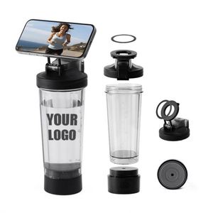 Vente en gros de gobelets en plastique, porte-téléphone magnétique, gourde de sport et de fitness avec logo personnalisé - Product Image 1