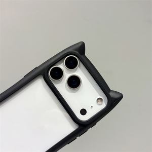 เคสโทรศัพท์แม่เหล็กหูแมวสุดหรูสำหรับ iPhone 17 16 15 14 13 Pro Max ด้านหลังอะคริลิก, เคสโทรศัพท์หูแมวสีชมพูสำหรับ iPhone 17 Pro Max - Product Image 6