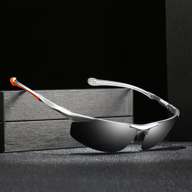 600 Bends Classic Outdoor Sports High Quality TAC UV 400 Polarized Sunglasses with Professional Anti slip Design