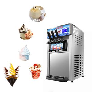 Máquina comercial <span class=keywords><strong>de</strong></span> <span class=keywords><strong>helados</strong></span> suaves <span class=keywords><strong>de</strong></span> yogur <span class=keywords><strong>de</strong></span> alta productividad <span class=keywords><strong>de</strong></span> 220V, máquina multifuncional <span class=keywords><strong>de</strong></span> 3 sabores para postres, restaurante, leche, nuevo - Product Image 1