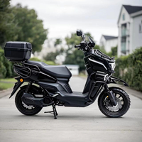 Vélo électrique tout-terrain pour adulte avec pneus larges, 1500W 2000W 60V/72V, 12 pouces, avec porte-boîte, pour moto, scooter et vélo électrique