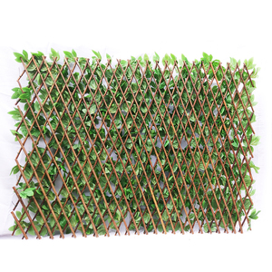 Seto de hoja de hiedra Artificial expandible, cerca de Sauce de jardín, pantalla de privacidad verde - Product Image 4