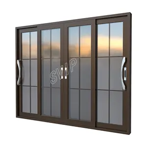 Porta de vidro deslizante preta sistema de portas deslizantes para pátio francês portas deslizantes para pátio francês