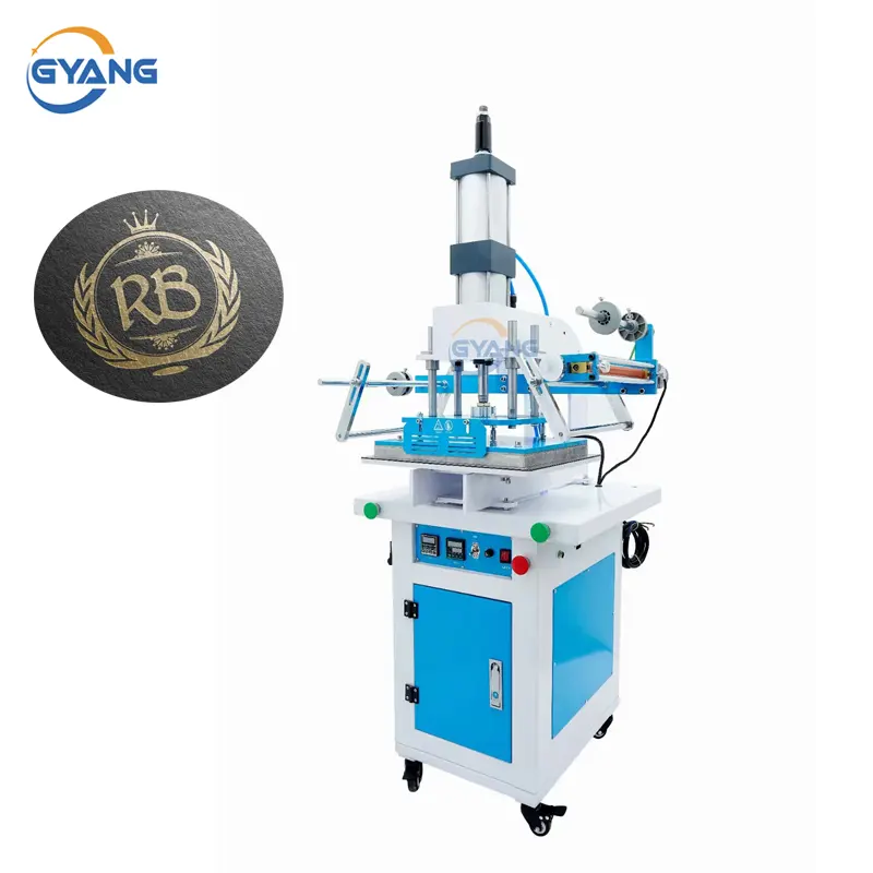 Automatic Servo Gold Stamping Machine Mini Hot Foil Stamping Machine For Leather