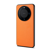 Étui de téléphone Denior en cuir PU à motif litchi, anti-traces de doigts, protection 360° pour Mate 80/70/60/50/40/30/Honor Magic 7 6 5Series
