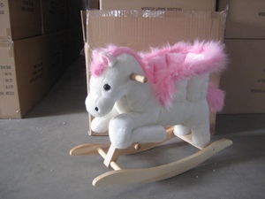 2021热销毛绒跳马与真马和golloping音 - Product Image 4