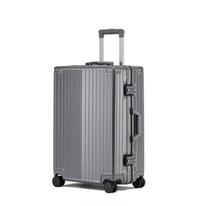 <span class=keywords><strong>Valise</strong></span> de <span class=keywords><strong>cabine</strong></span> rigide verrouillable en aluminium avec roues Sac de voyage à <span class=keywords><strong>main</strong></span> - Product Image 5
