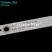 Bande de rétroéclairage LED ES-458 K500WDC2 A2 2017-6-24 4708-K50WDC-A2113N11 à utiliser pour les téléviseurs PHI 50PUT6023 50USK1810T2, barre lumineuse LED