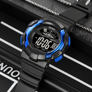 <span class=keywords><strong>Montre</strong></span> numérique <span class=keywords><strong>pour</strong></span> enfants Skmei 2153 Sport, lumineuse, LED, bracelet TPU personnalisé, étanche, <span class=keywords><strong>pour</strong></span> garçons, filles, adolescents - Product Image 2