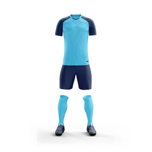 Nuevo diseño de camiseta de fútbol en blanco personalizar Logo kits de fútbol conjunto de uniforme de fútbol - Product Image 5