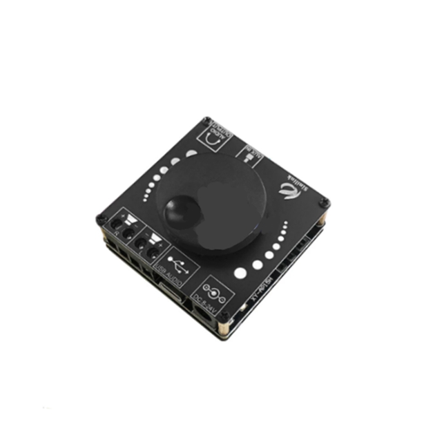 AP15H 20WX2 Digital Audio Power Amplifier Board Stereo AMP Amplificador 12V 24V AUX USB Sound Card APP Control