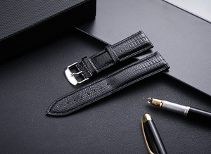 <span class=keywords><strong>Correa</strong></span> de <span class=keywords><strong>cuero</strong></span> con diseño de lagarto universal para <span class=keywords><strong>Amazfit</strong></span> <span class=keywords><strong>Gts</strong></span> 3, reemplazo de <span class=keywords><strong>cuero</strong></span> para hombres y mujeres, <span class=keywords><strong>correa</strong></span> de reloj de <span class=keywords><strong>cuero</strong></span> de 18/20/22/24mm - Product Image 3