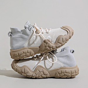 Chaussures de course d'été pour femmes, légères, respirantes, antidérapantes, à lacets, design en maille ventilée, tendance et polyvalentes - Product Image 6