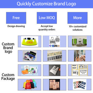 Collar táctico de perro personalizable cómodo espacio algodón ajustable plástico relieve estampado cuero remache logotipo personalizado - Product Image 5