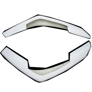 Pour 2003-2005 Lancer <span class=keywords><strong>Evolution</strong></span> 8 EVO 8 JP Style lèvre de pare-chocs avant (2 pièces/ensemble) fibre de verre - Product Image 1