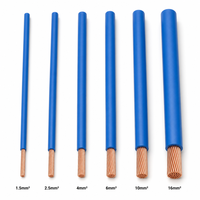 H07V-K PVC-isolierter Einadrig Flexibler Kupferdraht 450/750V CE RoHS Klasse 5 Mehradrig 0,5-240mm² Geräte-Innenverkabelung