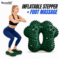 Equipo de Gimnasio para el Hogar, Set Completo de Entrenamiento Cardiovascular, Stepper Inflable, Entrenador de Fitness para Interiores, Máquina de Ejercicios para la Parte Inferior del Cuerpo