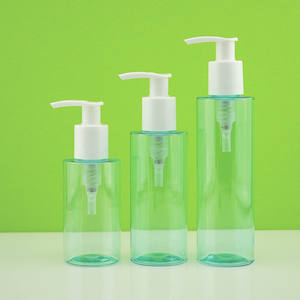 Botella de plástico para contorno de ojos, crema con bomba de crema - Product Image 1