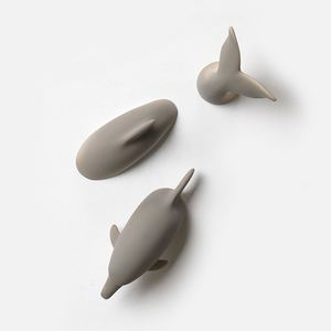 Pegatinas Magnéticas para Refrigerador con Diseño de Vida Marina, Tiburón, Delfín, Decoración Creativa de Resina, Regalo, Juguetes - Product Image 4