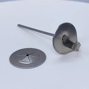 stainless steel Metal insulation agm lacing anchors for fixing insulation blankets