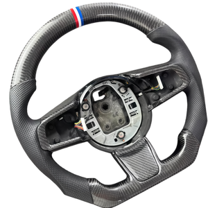 Volante Deportivo Personalizado de Fibra de Carbono con LED para Jaguar XF XJ F-Type F-Pace E-Pace XE 2012 2013 <span class=keywords><strong>2014</strong></span> - Product Image 2
