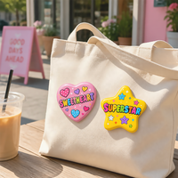 Nouvelles Épingles de Revers Personnalisées en Alliage de Zinc, Motif Dessin Animé Kawaii, en Forme de Cœur, pour Vêtements, Épingles Bouton Métalliques, Technique de Placage, Vente en Gros, Badge Bouton
