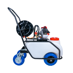 Pulvérisateur de puissance de moteur à essence 50L Pulvérisateur de puissance de moteur à essence de chariot à 4 <span class=keywords><strong>roues</strong></span> pour l'usage de jardin - Product Image 6
