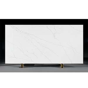 Encimera de cuarzo Calacatta pulido de proveedor de precio al por mayor encimeras de cocina de piedra de cuarzo encimeras de tocador - Product Image 1