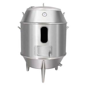 Máquina de pollo asado al horno de pato de Pekín de carbón de Gas eléctrica comercial - Product Image 1