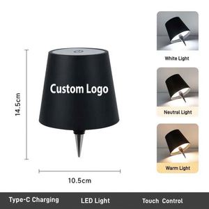 OEM Nordic Cordless Touch <b>Sensor</b> Wine Bottle <b>Light</b> USB Rechargeable LED Wine Bottle Table Lamp <b>for</b> Home Cafe Atmosphere - Product Image 2