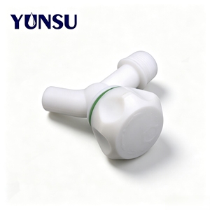 ก๊อกน้ำพลาสติกไดอะแฟรม Yunsu Modern Green Ring DN20 วัสดุ PP บริสุทธิ์ ป้องกันน้ำหยด น้ำหนักเบา ติดตั้งง่าย แบบรูเดียว - Product Image 3