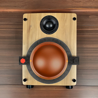 Gertsound Bobine vocale DE82 composite CCAR en fil de cuivre 74,5 mm, film de tweeter annulaire marron 122 mm à 75 noyaux haute puissance, accessoires pour haut-parleur