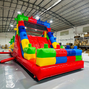 Carrera de obstáculos inflable de juego deportivo de obstáculos al aire libre grande de grado comercial para adultos - Product Image 6