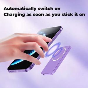 Cargador Portátil Magnético Ultrafino de Carga Rápida Inalámbrica, Mini Power Bank Seguro para iPhone 15 14, Batería Externa - Product Image 4