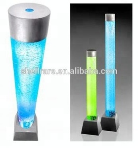 Piliers de décoration de mariage d'intérieur, tubes à bulles, lampes de sol sensorielles à <span class=keywords><strong>LED</strong></span>, lampe à bulles d'eau - Product Image 4