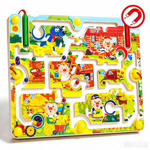 Giocattoli magnetici per bambini, labirinto <span class=keywords><strong>Montessori</strong></span>, attività educative per la prima infanzia, sviluppo intellettuale. - Product Image 1