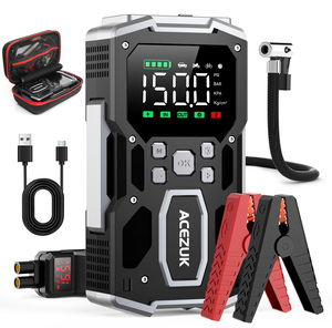 Máy khởi động bình ắc quy ô tô đa chức năng 5 sao 2025, 12V, tích hợp bơm hơi, máy nén khí 150psi, sạc dự phòng - Product Image 1